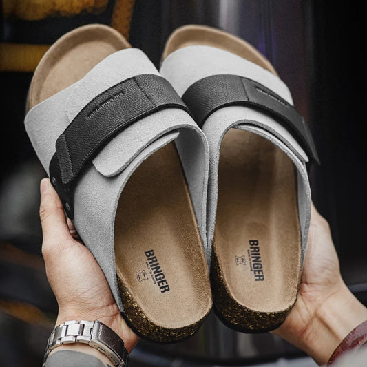 Maden Casual Color-Block Mules