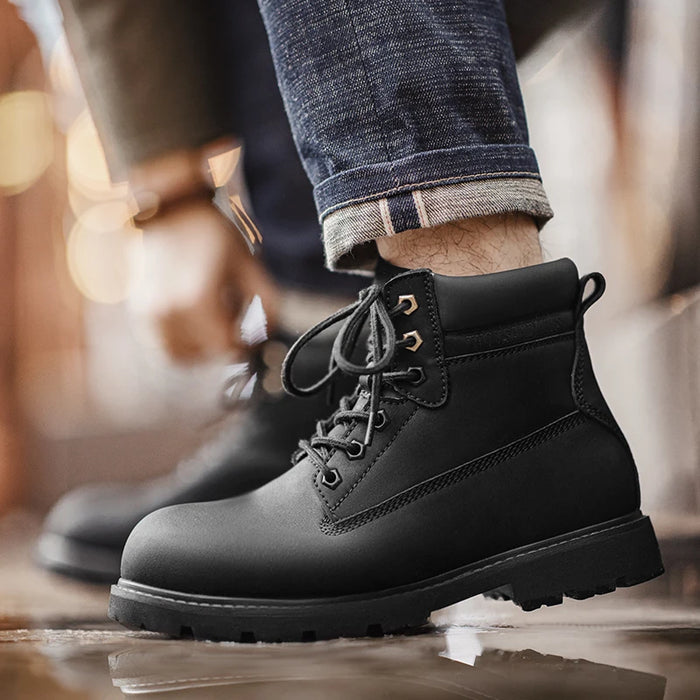 Maden Men’s Black Winter Boots