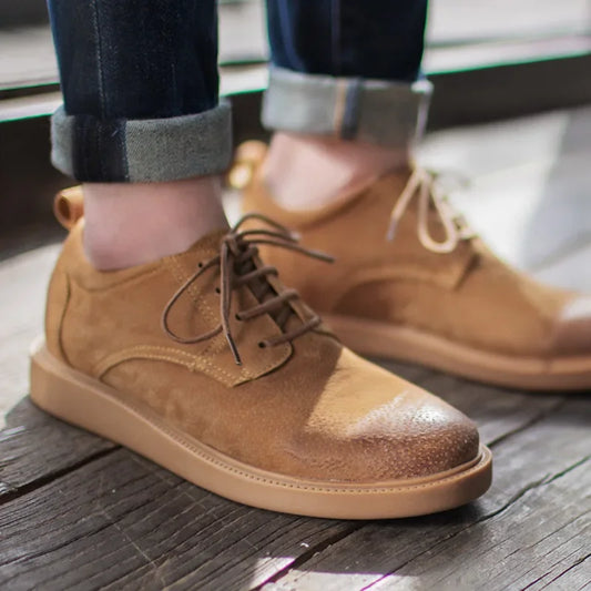 Maden British Style Brown Casual Boots