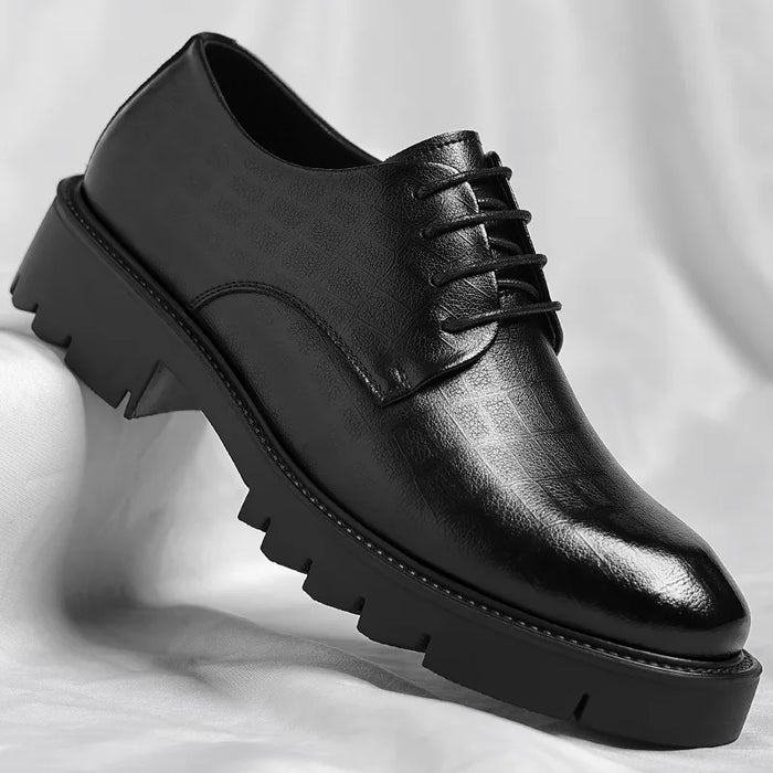 Luxury Men’s Brogues Elevator Shoes