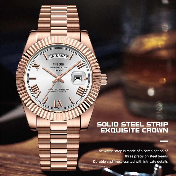 NIBOSI Luxury Men’s Watch