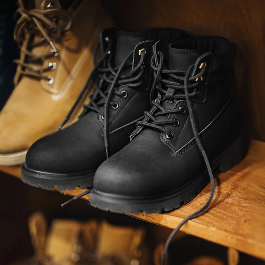 Maden Men’s Black Winter Boots