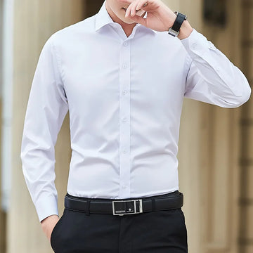 Plus Size Men's Business Shirt